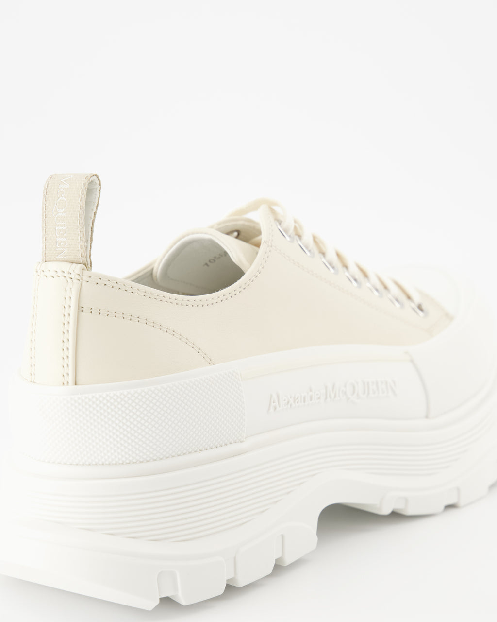 Sneaker Baskets Tread Slick Alexander McQueen Beige Homme
