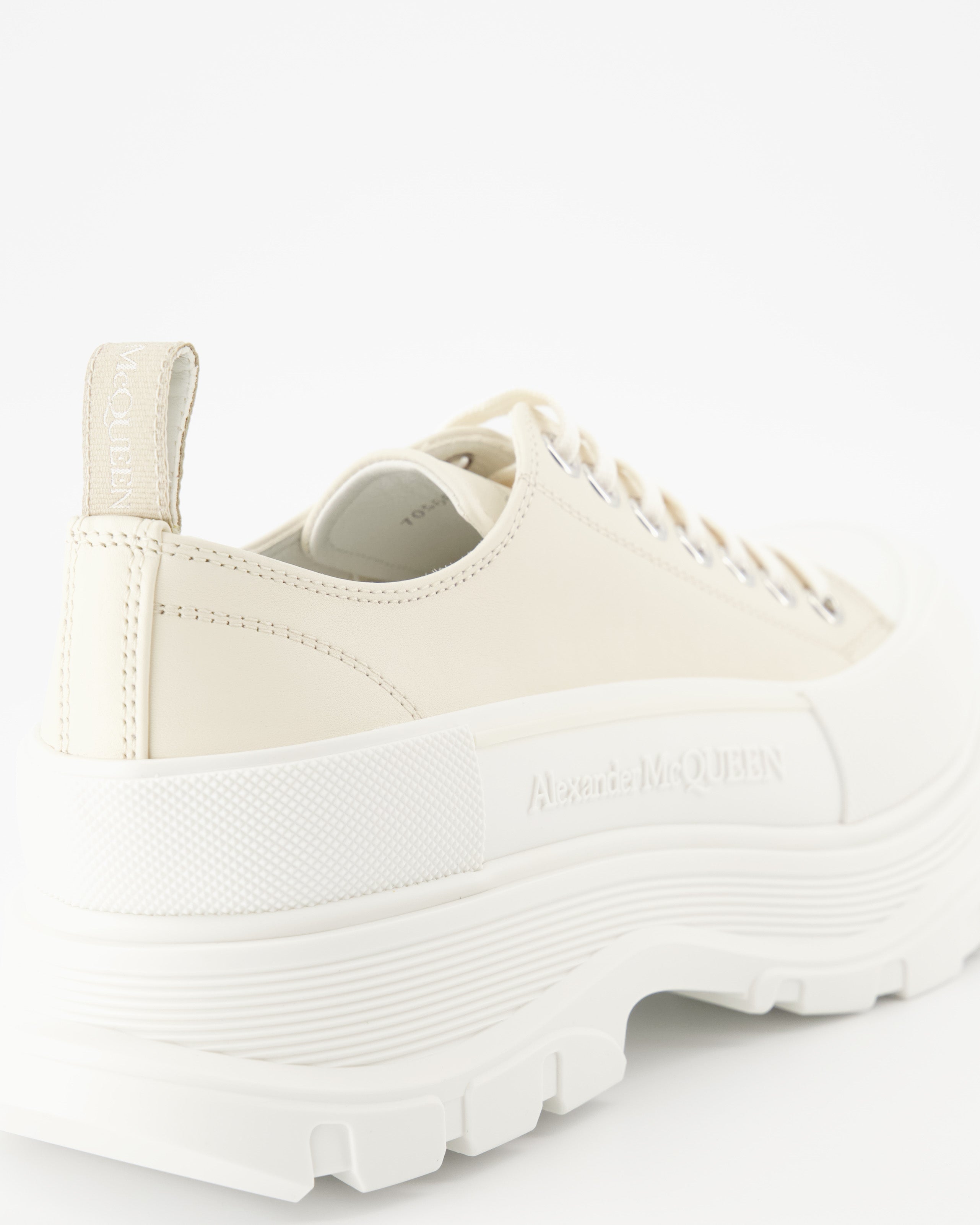 Baskets Baskets Tread Slick Alexander McQueen Beige Homme