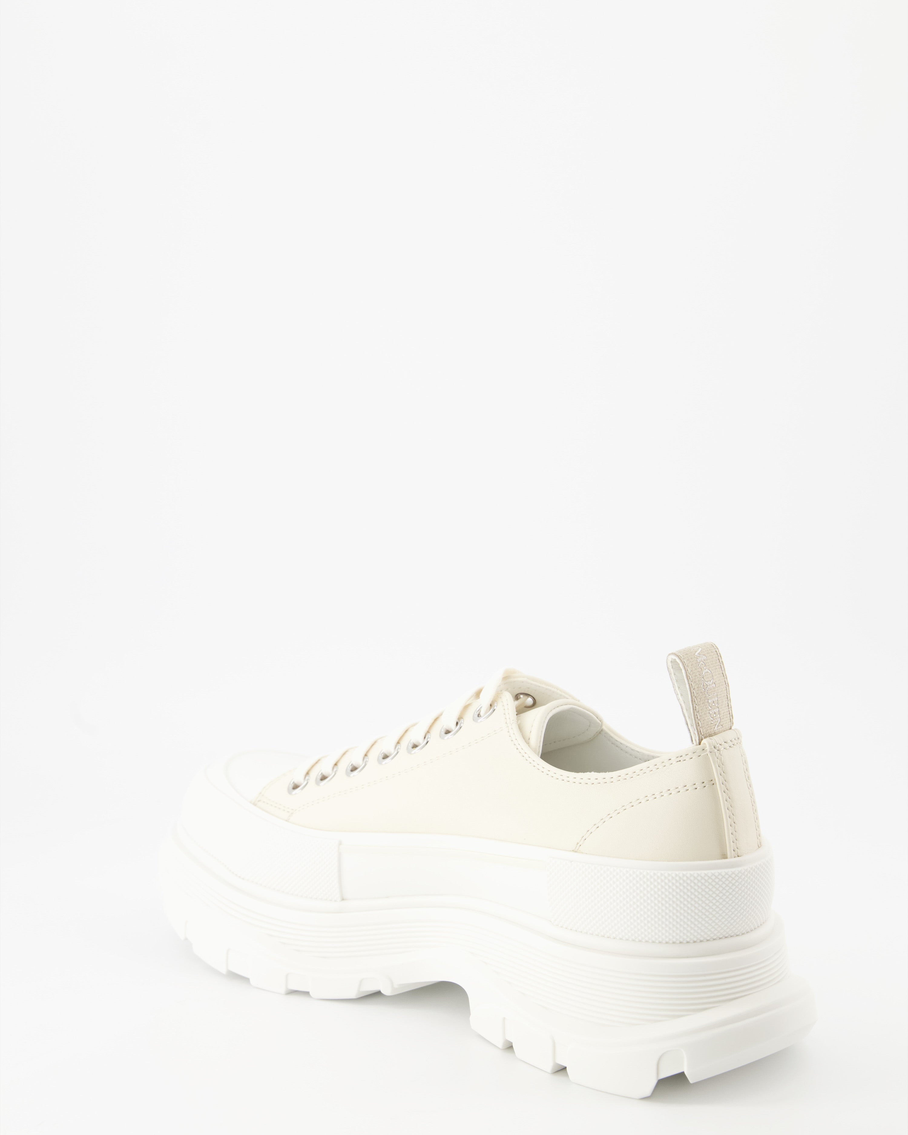 Baskets Baskets Tread Slick Alexander McQueen Beige Homme