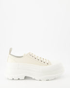 Sneaker Baskets Tread Slick Alexander McQueen Beige Homme