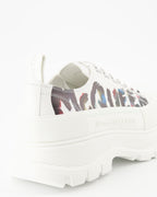 Tênis Baskets Tread Slick Alexander McQueen Branco Homme