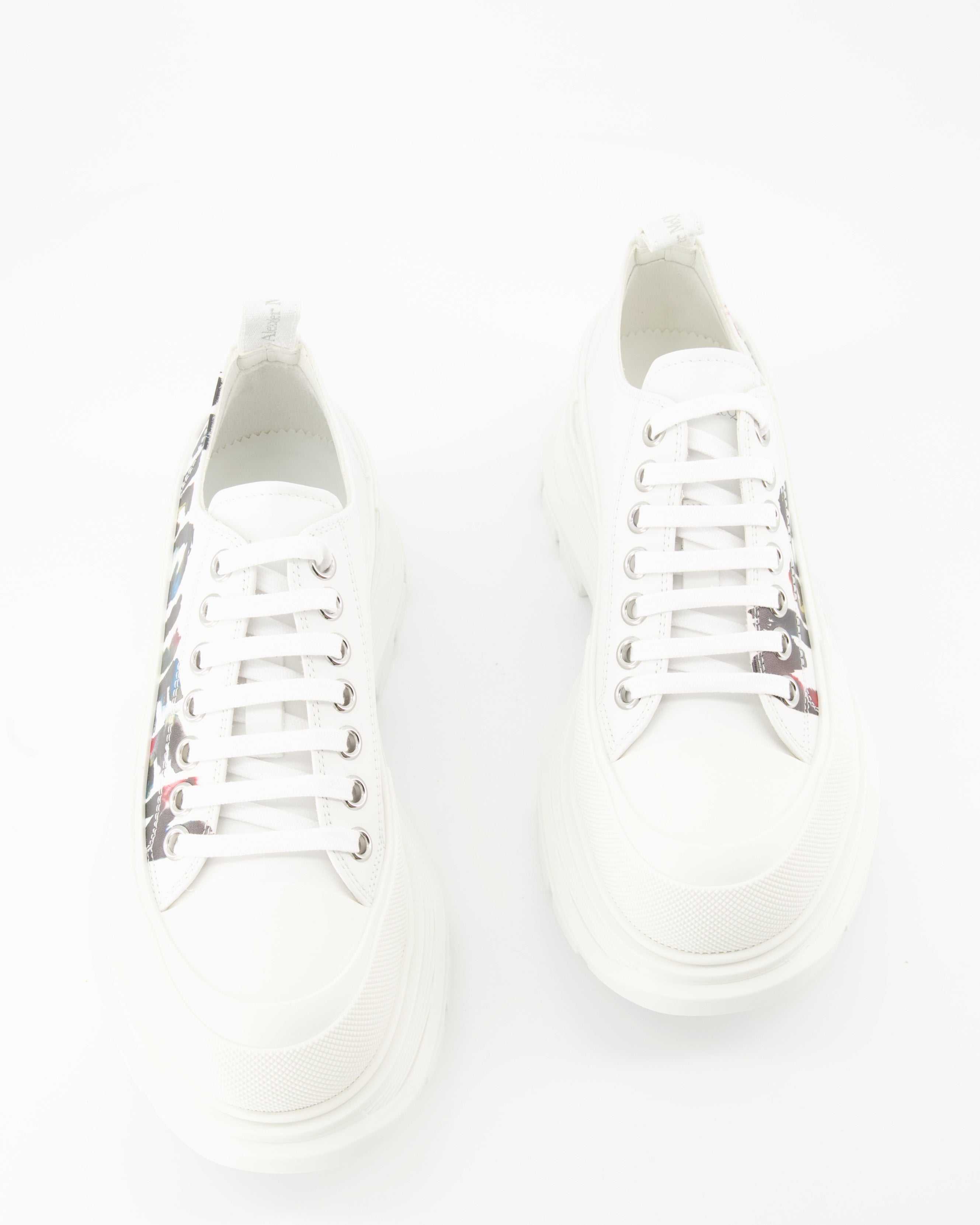 Baskets Baskets Tread Slick Alexander McQueen Blanc Homme