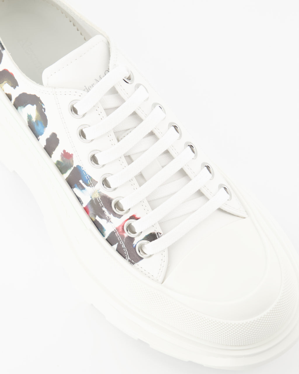 Tênis Baskets Tread Slick Alexander McQueen Branco Homme