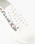 Tênis Baskets Tread Slick Alexander McQueen Branco Homme