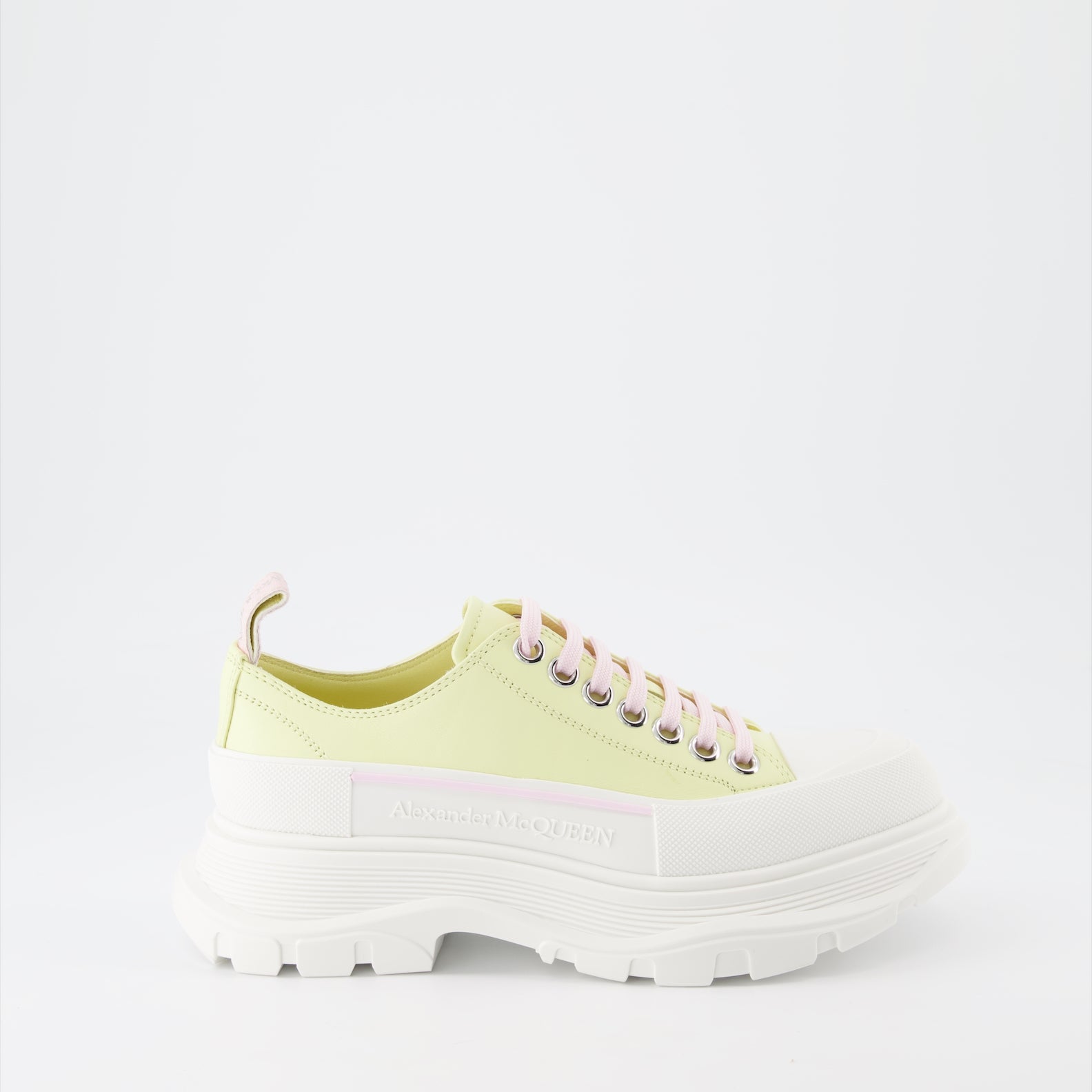 Baskets Baskets Tread Slick Alexander McQueen Jaune Femme