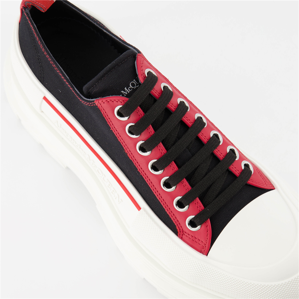 Bottes et bottines Baskets Tread Slick Alexander McQueen Noir Homme