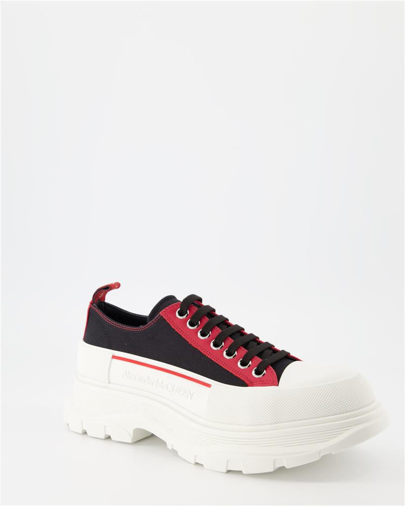 Bottes et bottines Baskets Tread Slick Alexander McQueen Noir Homme