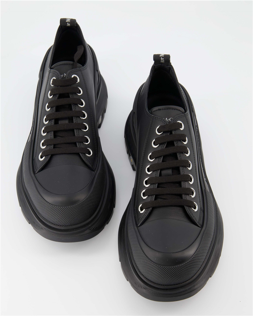 Baskets Baskets Tread Slick Alexander McQueen Noir Homme