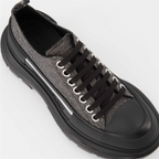 Sneakers Baskets Tread Slick Alexander McQueen Nero Femme