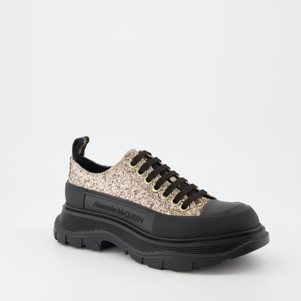 Sneakers Tread Slick Sneakers Alexander McQueen Gold Women