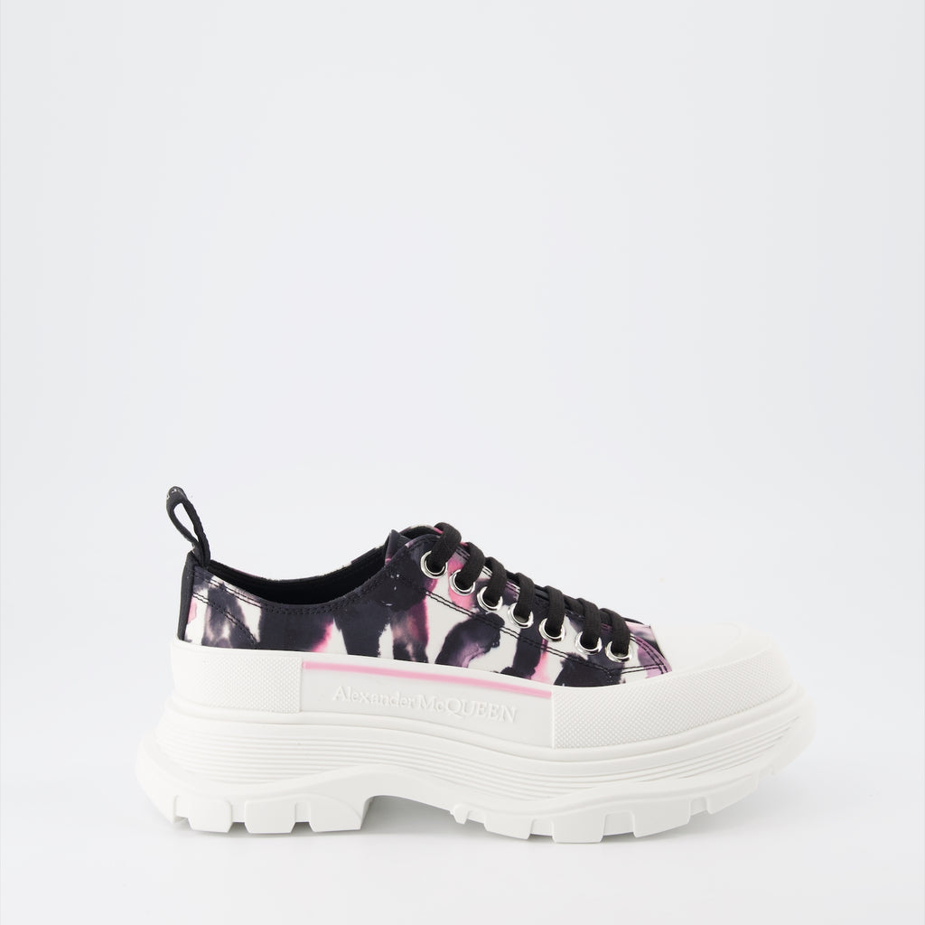Sneakers Baskets Tread Slick Alexander McQueen Multicolore Femme