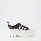 Sneakers Baskets Tread Slick Alexander McQueen Multicolore Femme