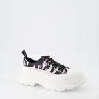 Sneakers Baskets Tread Slick Alexander McQueen Multicolore Femme