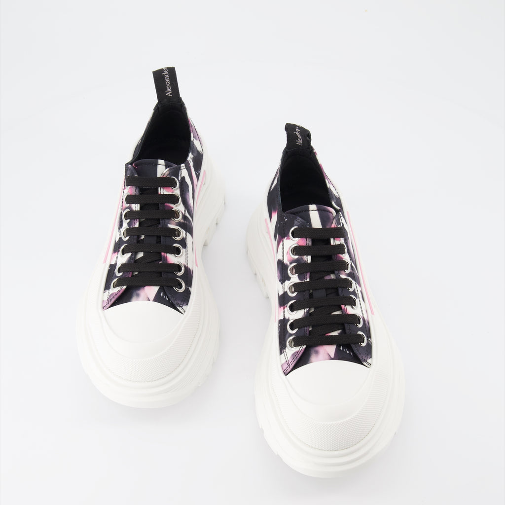 Sneakers Baskets Tread Slick Alexander McQueen Multicolore Femme