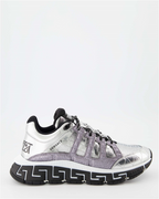 Baskets Baskets Trigreca Versace Argenté Homme