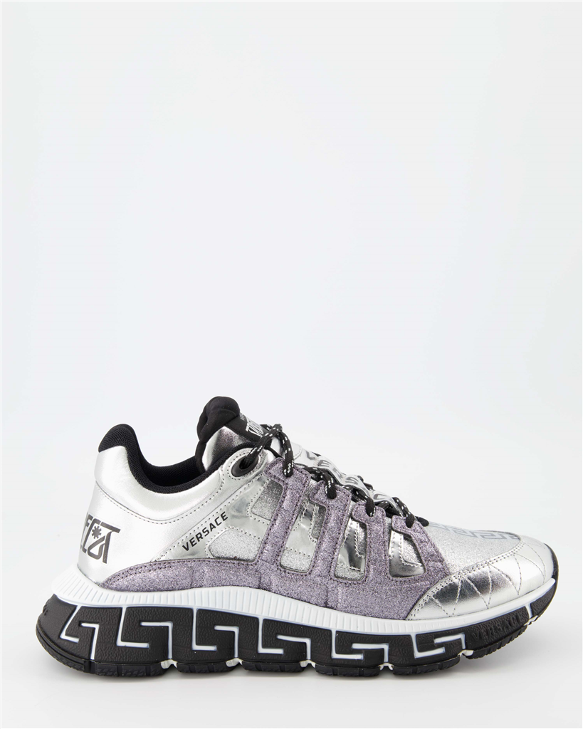 Baskets Baskets Trigreca Versace Argenté Homme