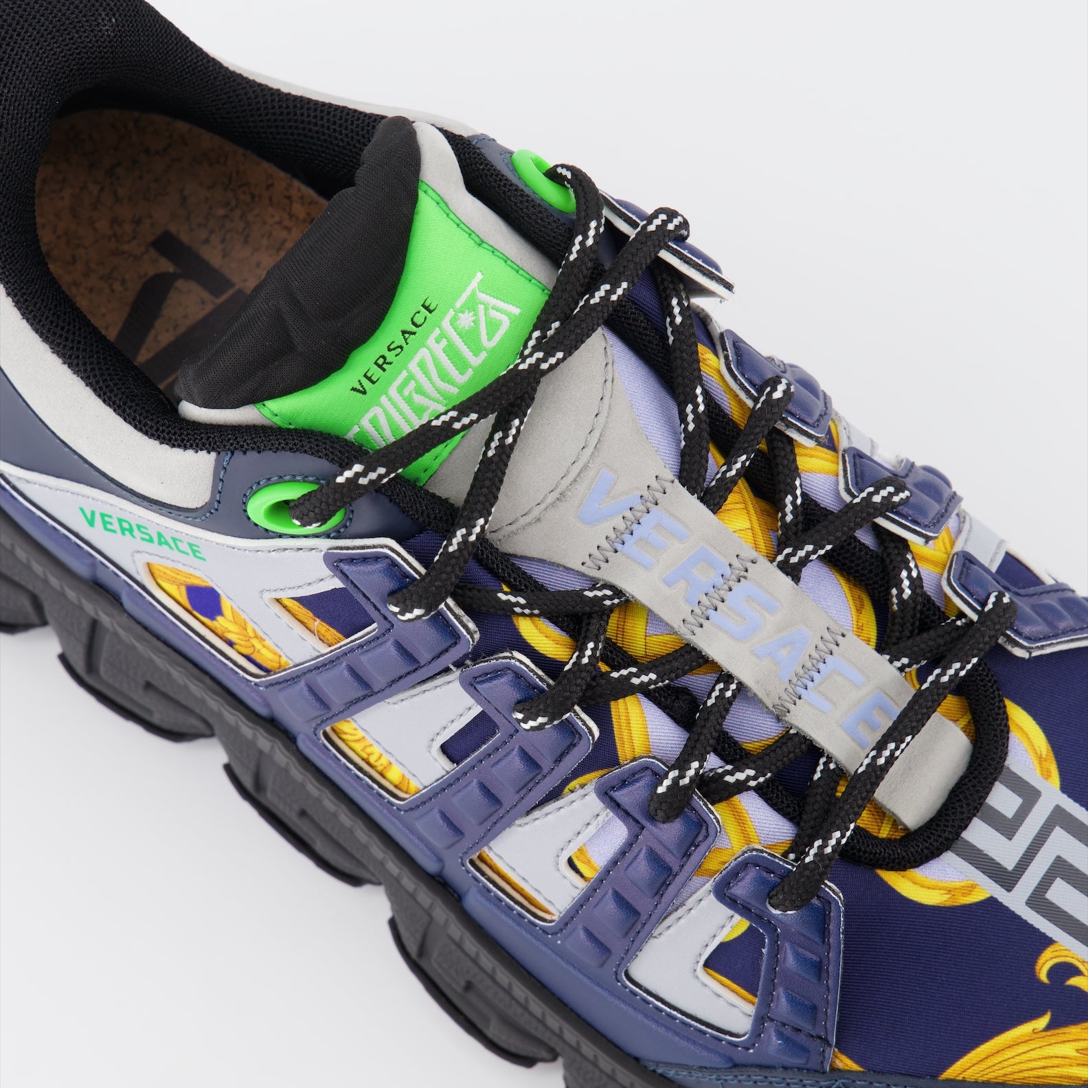 Baskets Baskets Trigreca Versace Bleu Homme