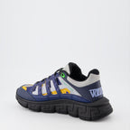 Baskets Baskets Trigreca Versace Bleu Homme