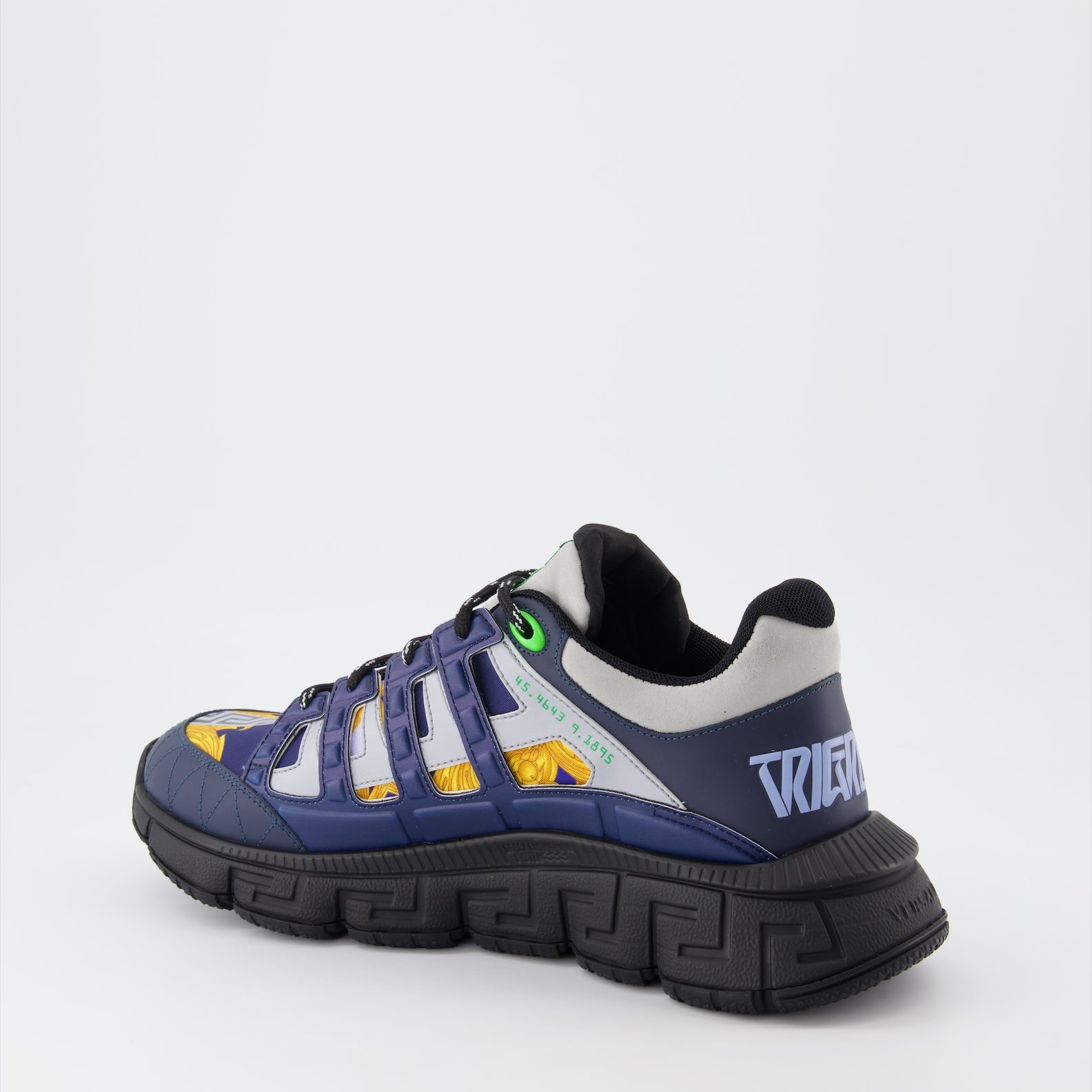 Baskets Baskets Trigreca Versace Bleu Homme