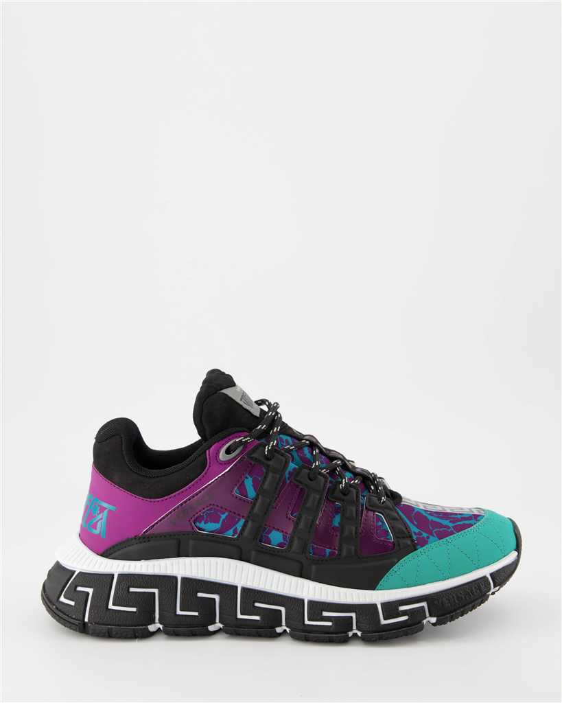 Baskets Baskets Trigreca Versace Noir Homme