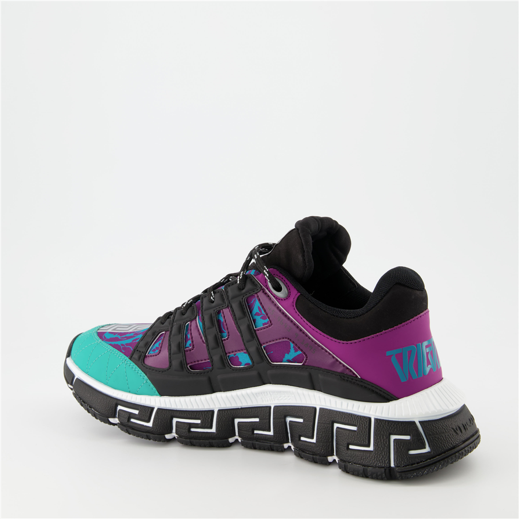 Baskets Baskets Trigreca Versace Noir Homme