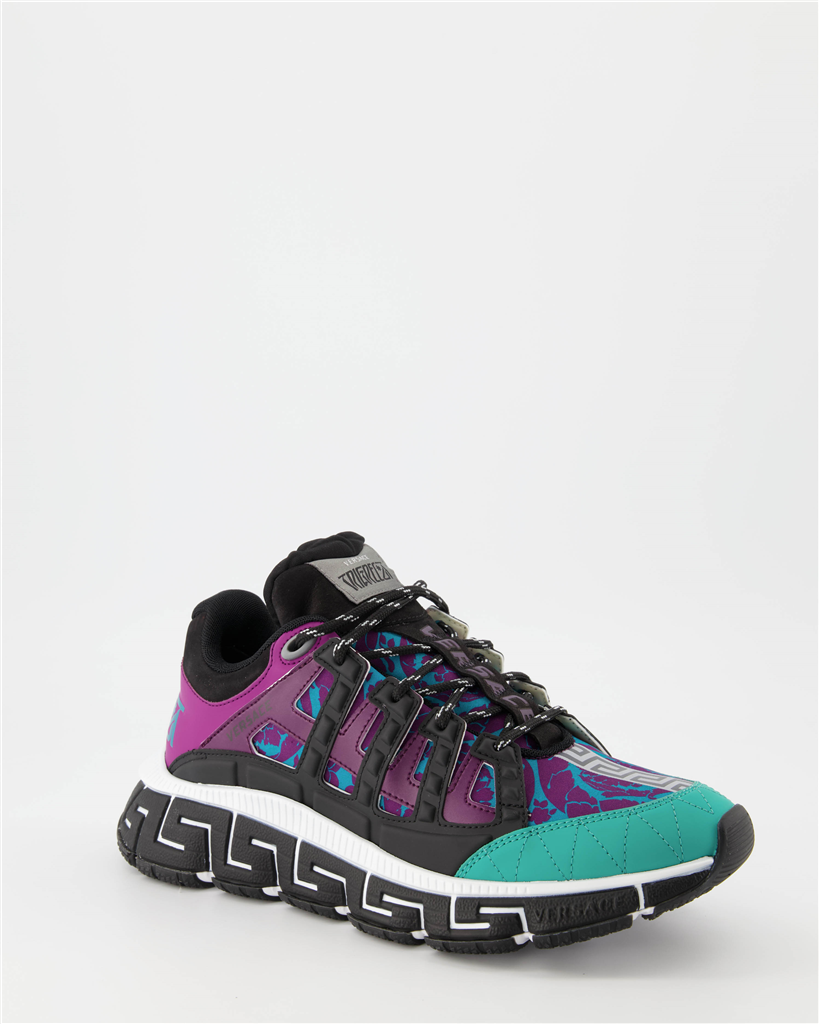 Baskets Baskets Trigreca Versace Noir Homme