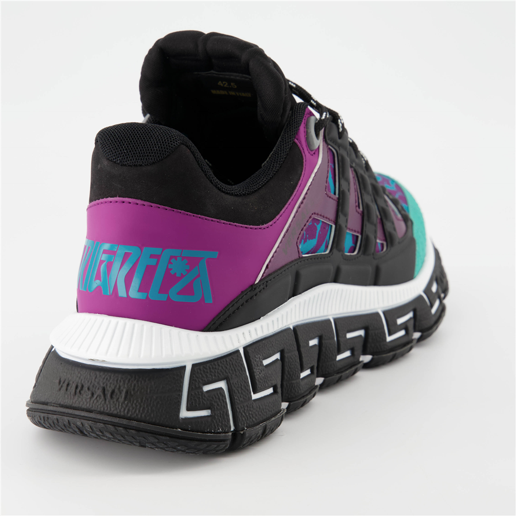 Baskets Baskets Trigreca Versace Noir Homme