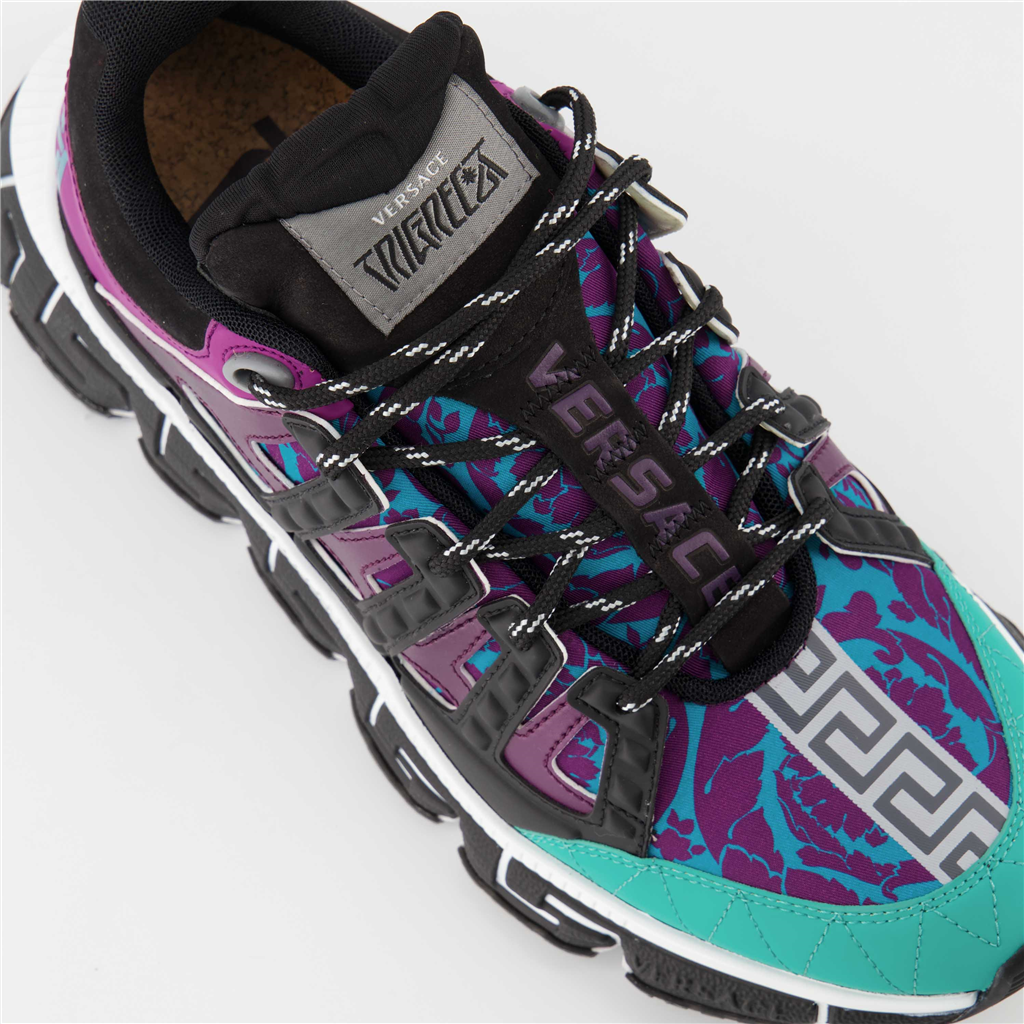 Baskets Baskets Trigreca Versace Noir Homme