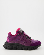 Tênis Baskets Trigreca Versace Roxo Homme