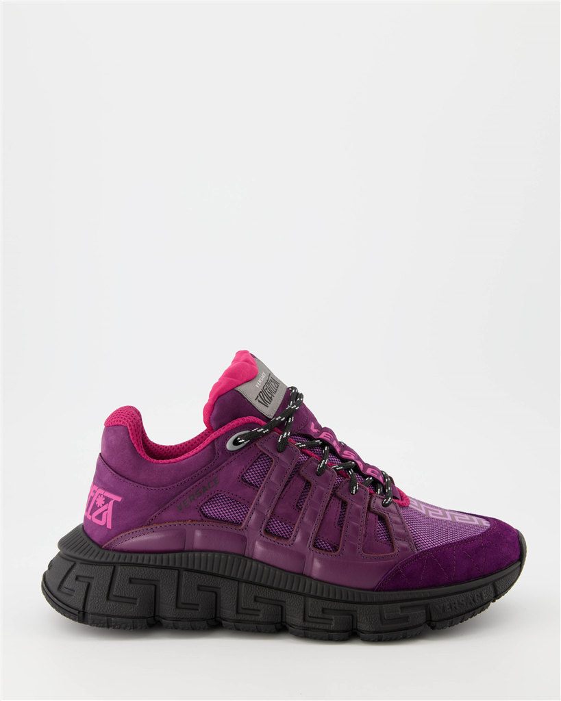Baskets Baskets Trigreca Versace Violet Homme