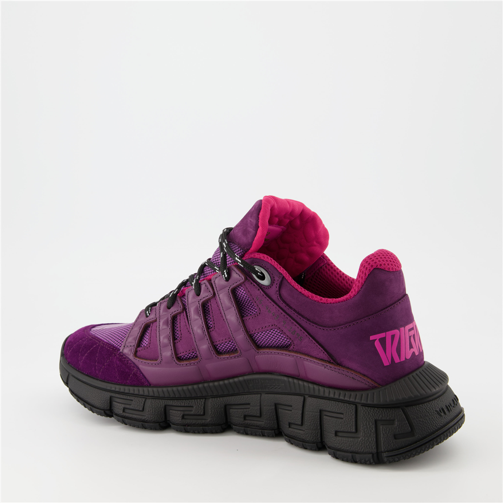 Baskets Baskets Trigreca Versace Violet Homme