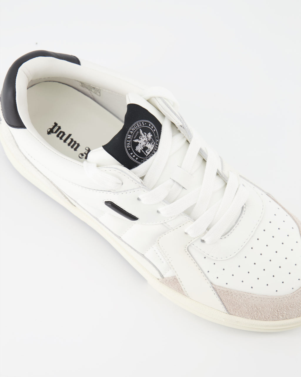 Tênis Baskets University Palm Angels Branco Homme