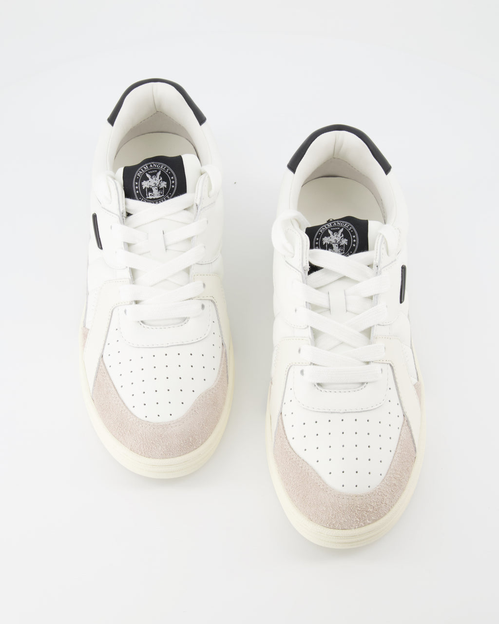 Tênis Baskets University Palm Angels Branco Homme