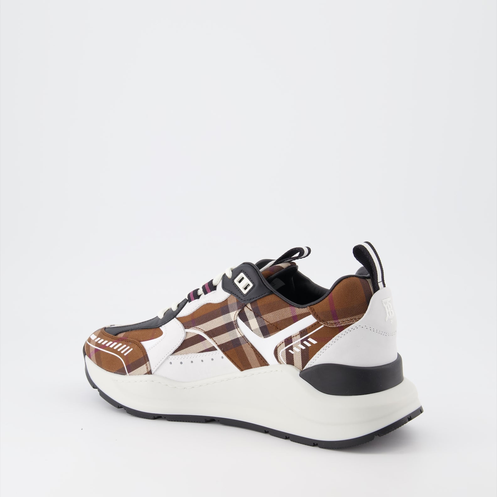 스니커즈 Baskets Vintage Check Burberry 갈색 Homme