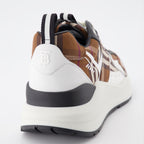 Baskets Baskets Vintage Check Burberry Marron Homme