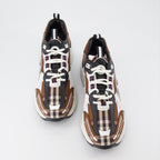 Baskets Baskets Vintage Check Burberry Marron Homme