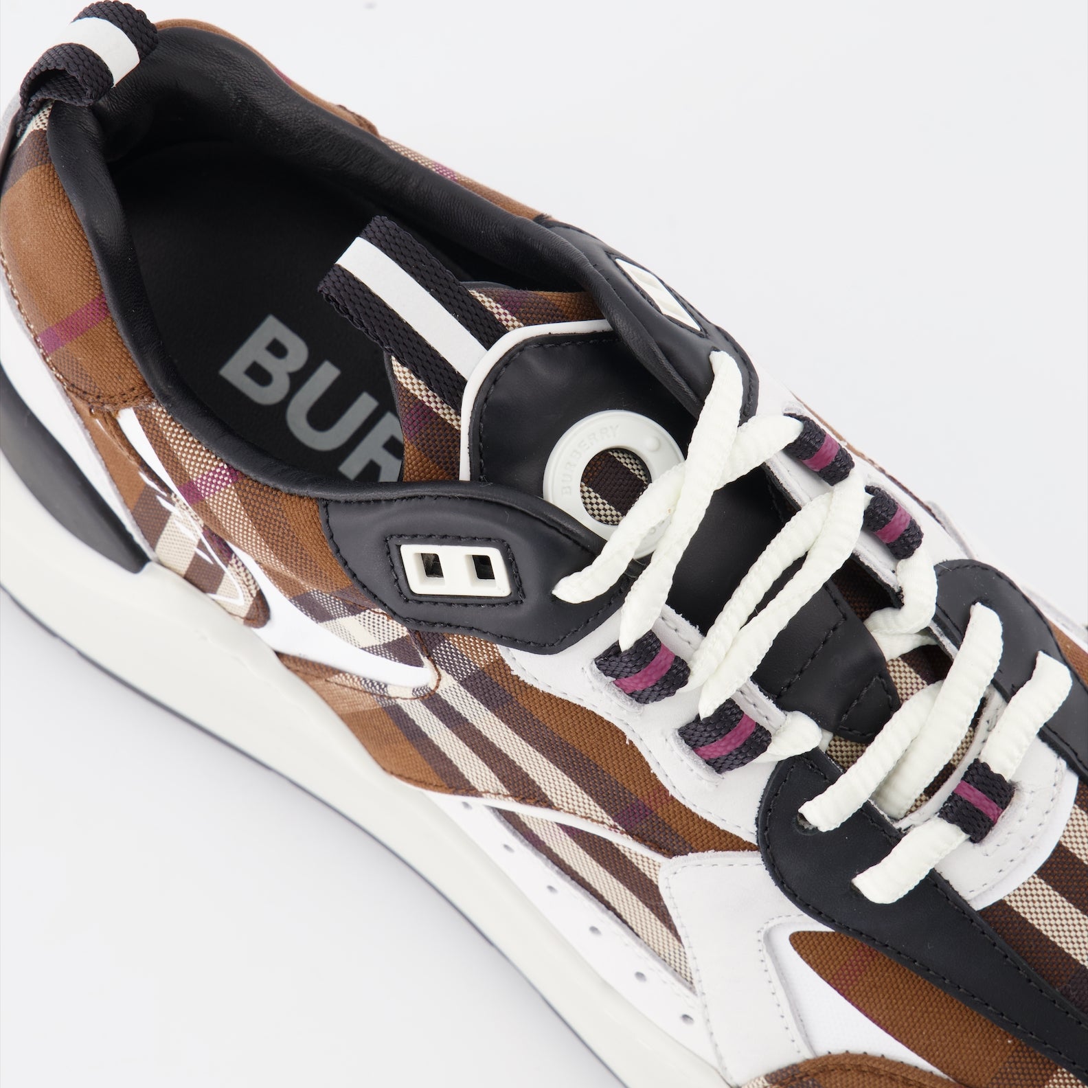 스니커즈 Baskets Vintage Check Burberry 갈색 Homme