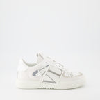 Baskets VL7N gris blanc