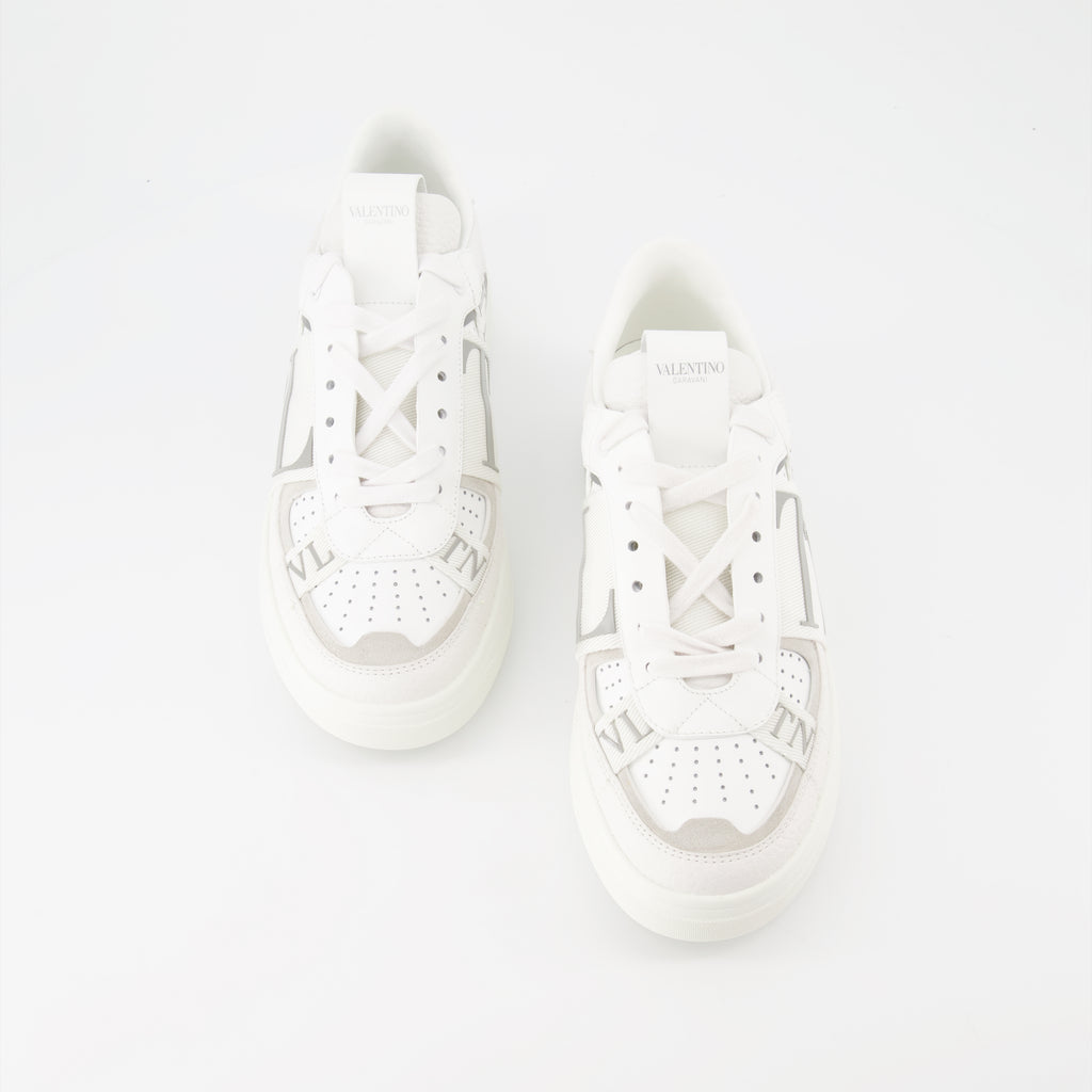 Baskets VL7N gris blanc