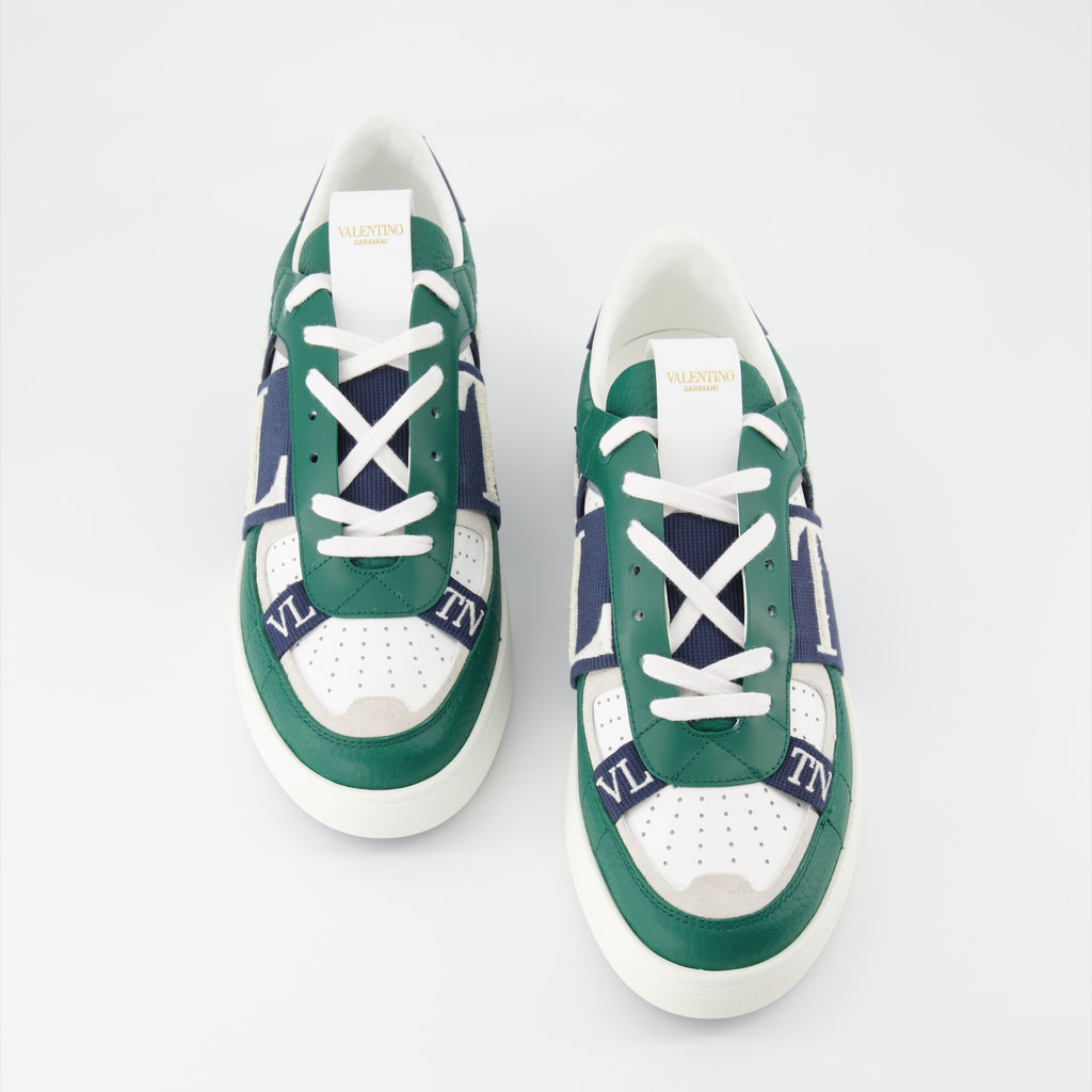 Tênis Baskets VL7N Valentino Garavani Verde Homme