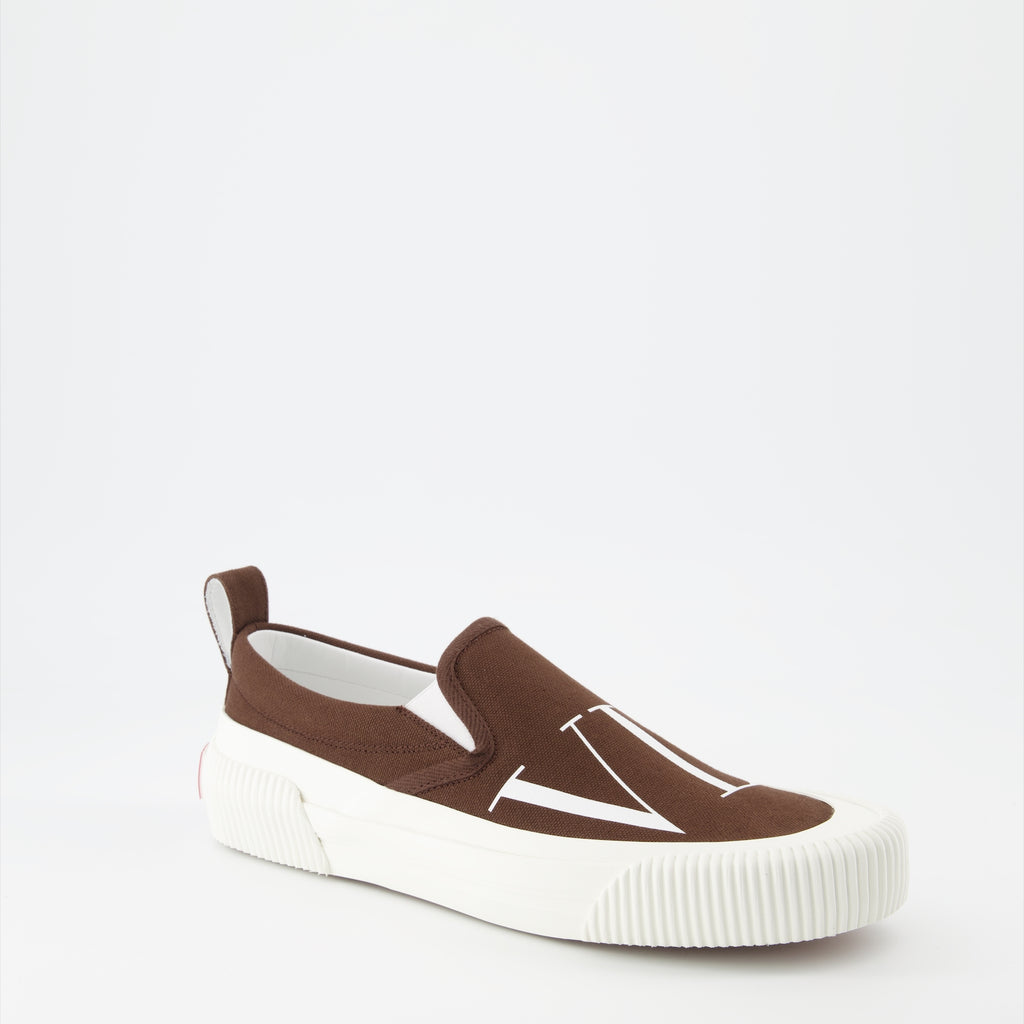 Tênis Baskets VLTN Valentino Garavani Marrom Homme
