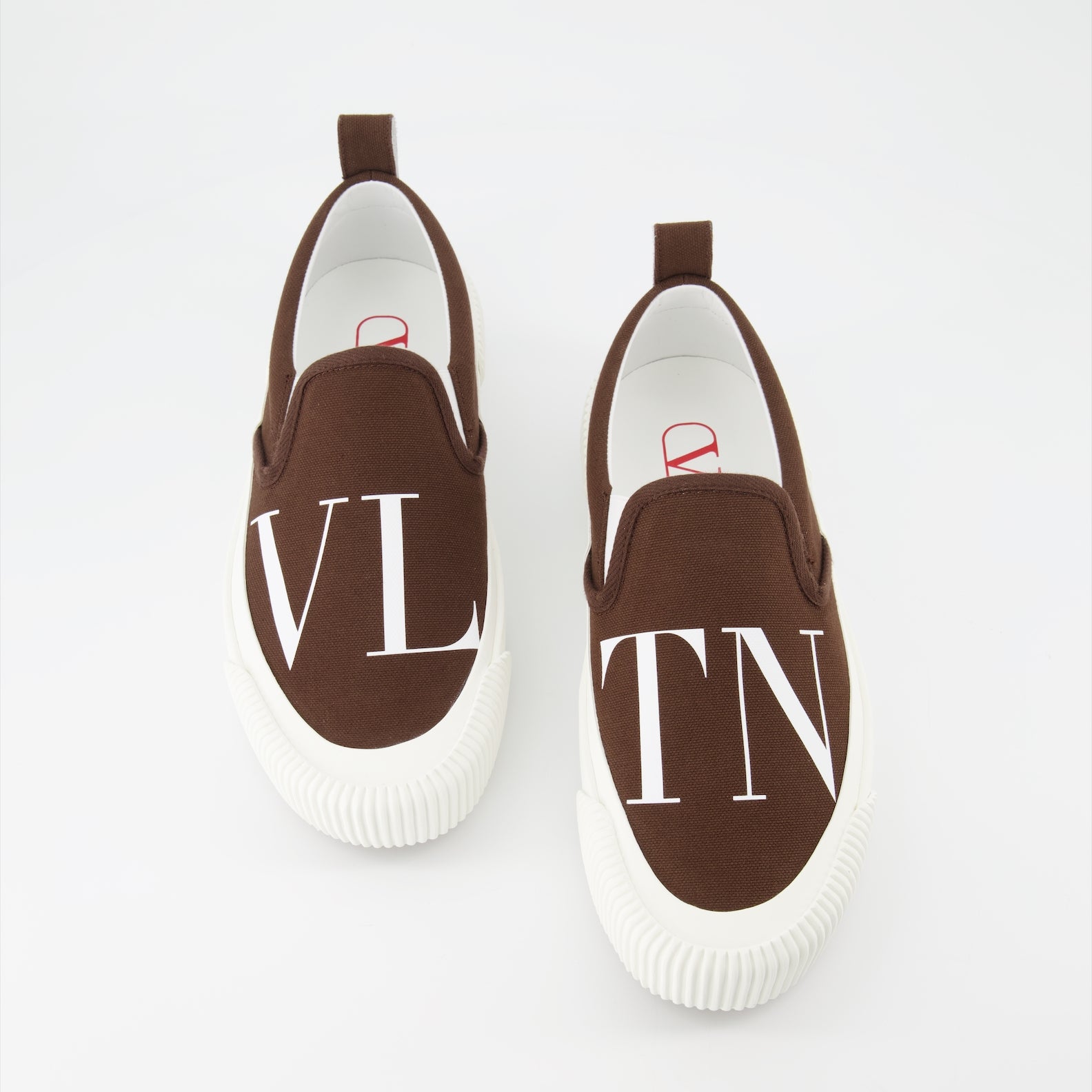 スニーカー VLTN スニーカー Valentino Garavani 茶色 男