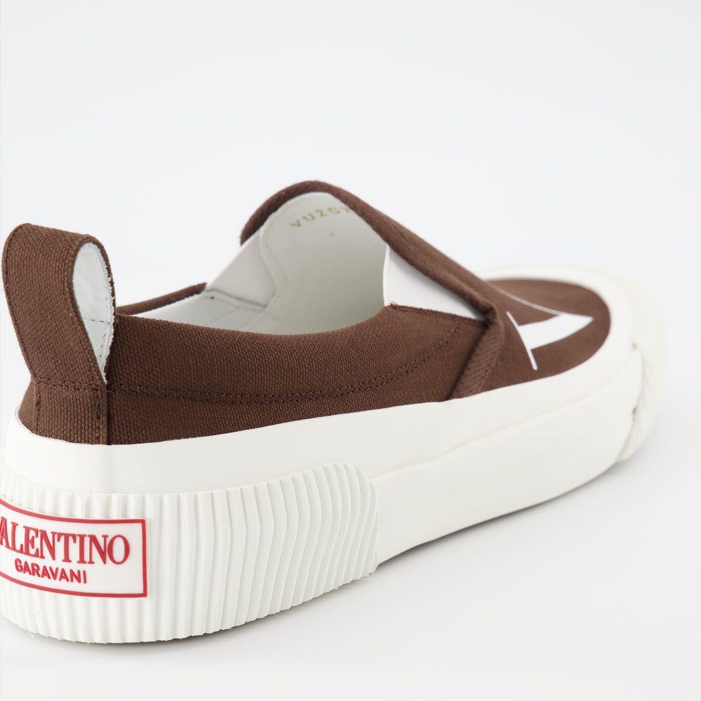 Tênis Baskets VLTN Valentino Garavani Marrom Homme