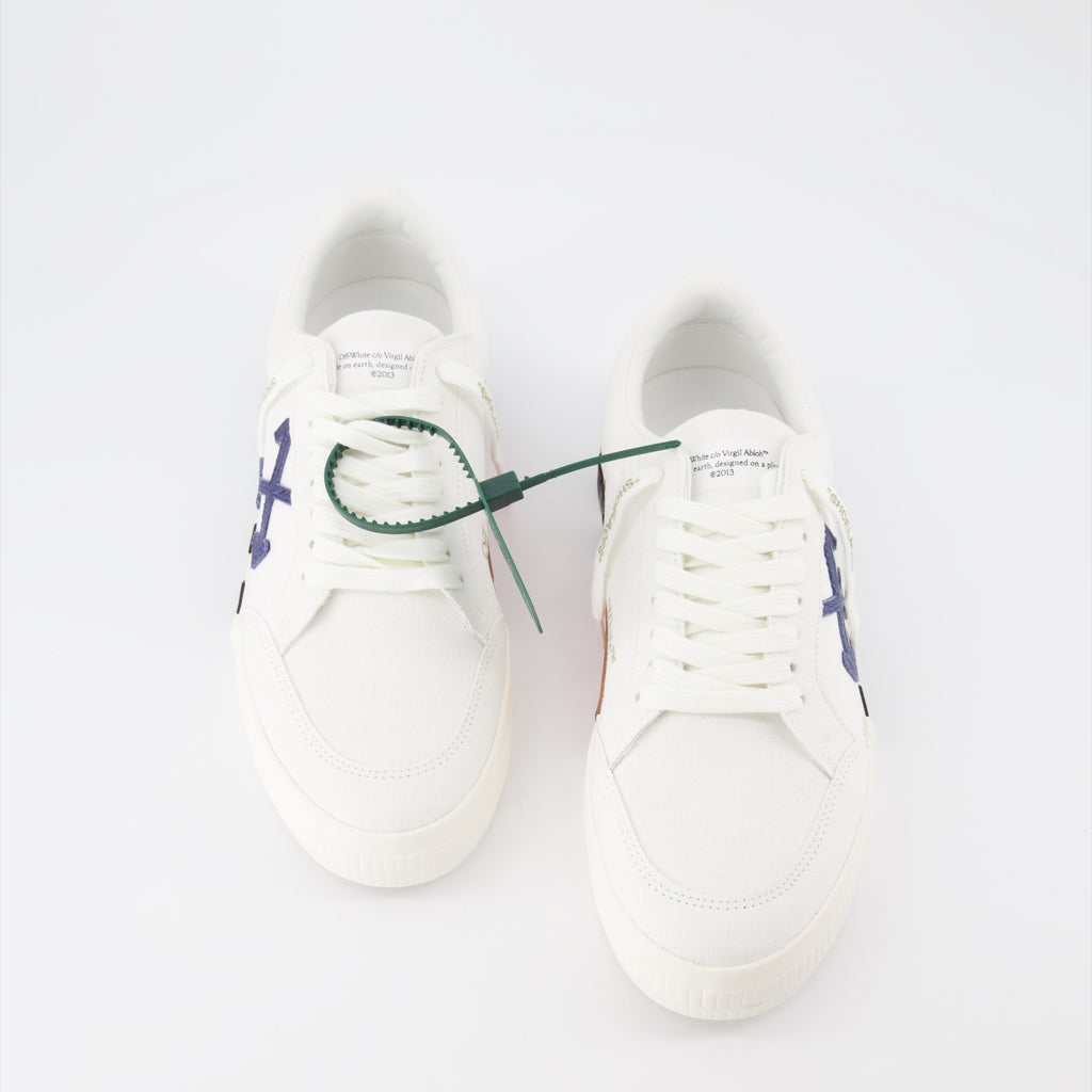 Tênis Baskets Vulcanized Off-White Branco Homme