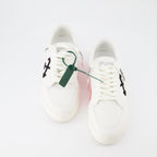 Tênis Baskets Vulcanized Off-White Branco Homme