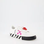 Tênis Baskets Vulcanized Off-White Branco Femme
