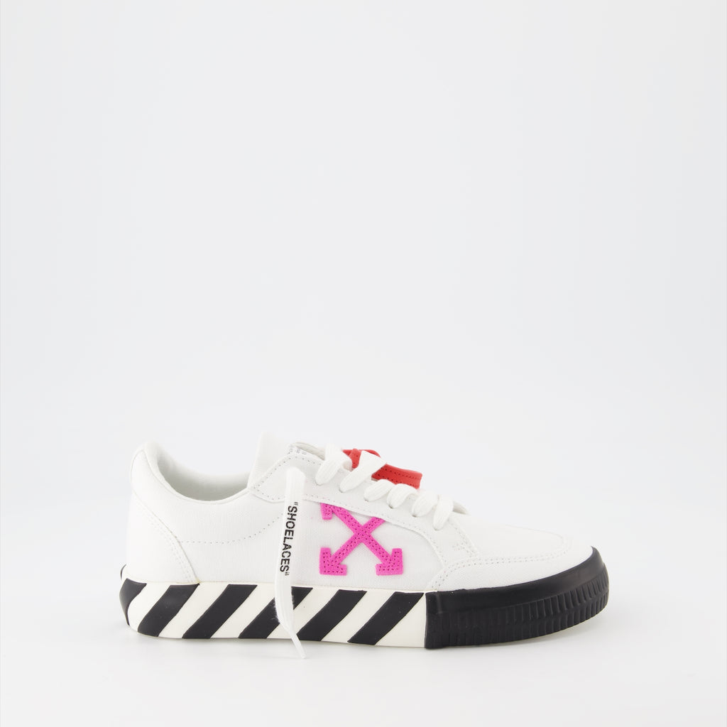 Tênis Baskets Vulcanized Off-White Branco Femme