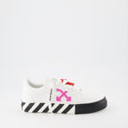 Tênis Baskets Vulcanized Off-White Branco Femme