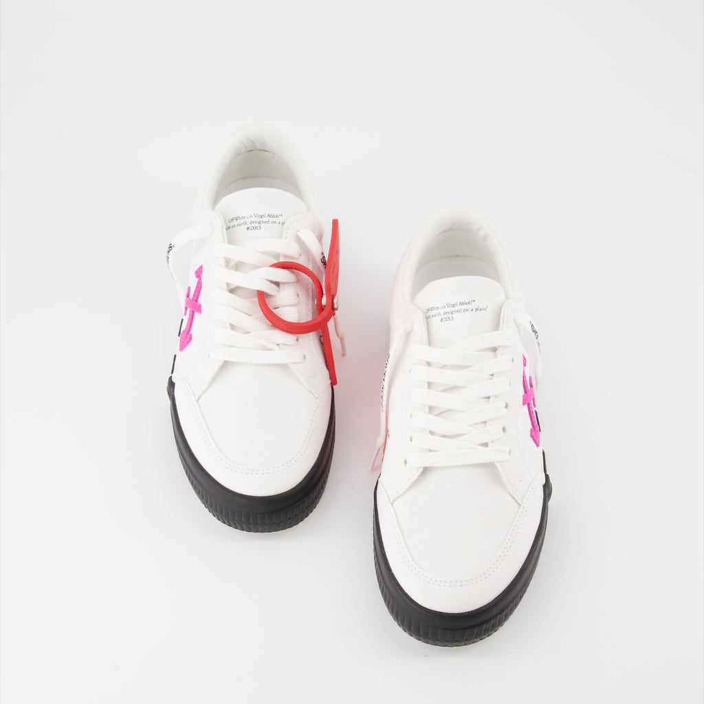 Tênis Baskets Vulcanized Off-White Branco Femme