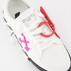 Tênis Baskets Vulcanized Off-White Branco Femme